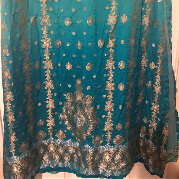 Pakistan Indian Bollywood shalwar kameez duputta - Picture 2 of 14